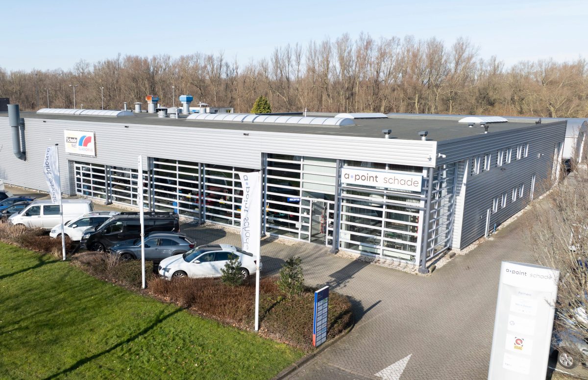 Almere a point en schadenet vestiging banner